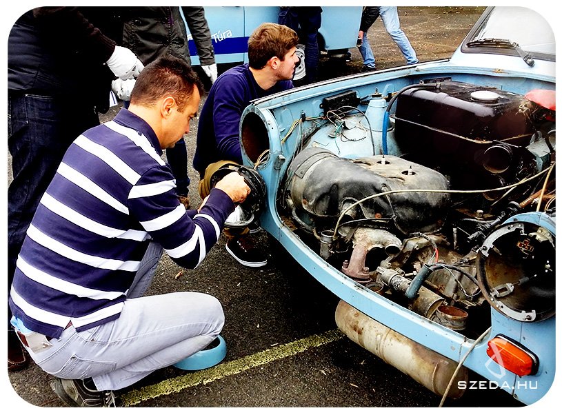 Kérem vissza a szemem:) Puzzle Trabant Budapesten
