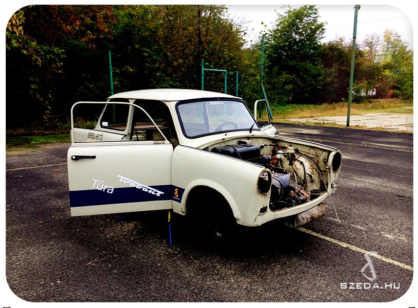 Puzzle Trabant egyik áldozata Visegrádon
