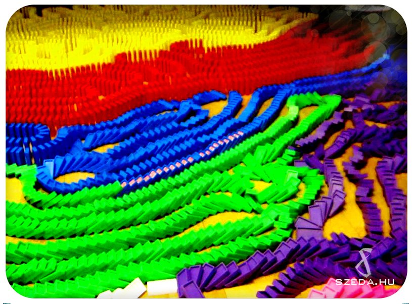 Domino day csapatépítő program