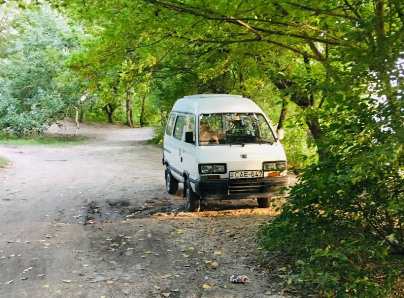 Subaru Libero a Duna partján
